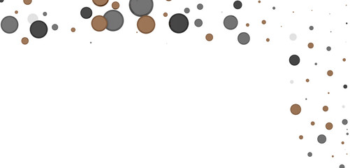 Confetti, paper triangle on the floor, fancy, colorful, celebration party