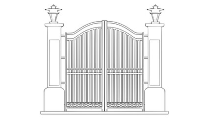 2D iron gate