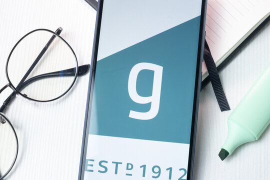 New York, USA - 1 August 2024: Grainger Logo on Phone Screen, Company Icon on Display