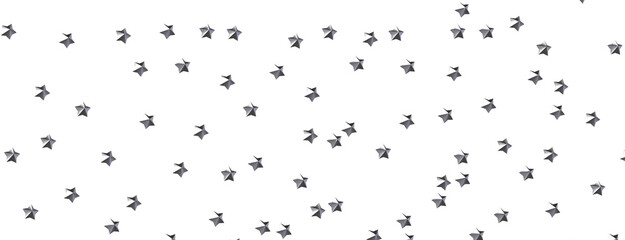 Cosmic Overture: Step Into the Allure of a 3D Gold Stars Rainfall