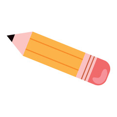 Isolated pencil School icon Vector