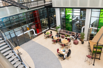 Modern Office From Above