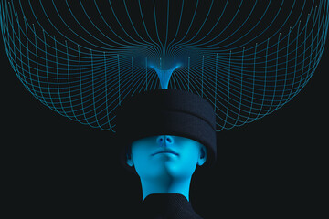 Humanoid connected to big data network