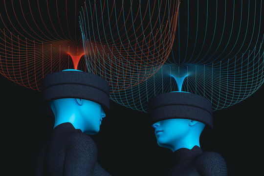 Connected humanoids in big data concept