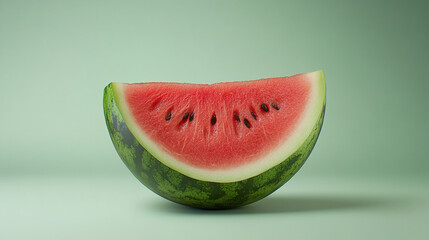 Slice of watermelon, use for advertising, postcard or banner.