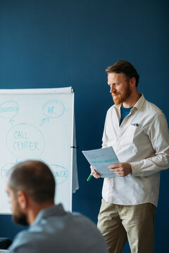 Call center meeting
