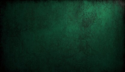 Fototapeta premium Dark green textured background with subtle lighting effect.