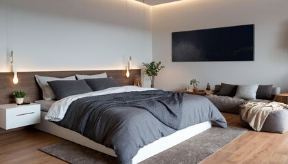 interior of a bedroom 1