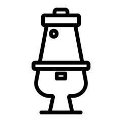 toilet Line Icon