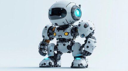 Toy Robot Kit, parts to build a robot, educational lighting