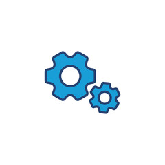 setting Icon Vector. Cog settings Icon Symbol