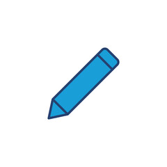 Pencil icon vector. pen symbol. edit icon vector