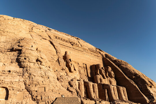Ancient Abu Simbel Temple, travelling Egypt 