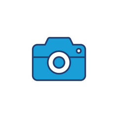 Camera icon vector. photo camera icon. camera photography icon.