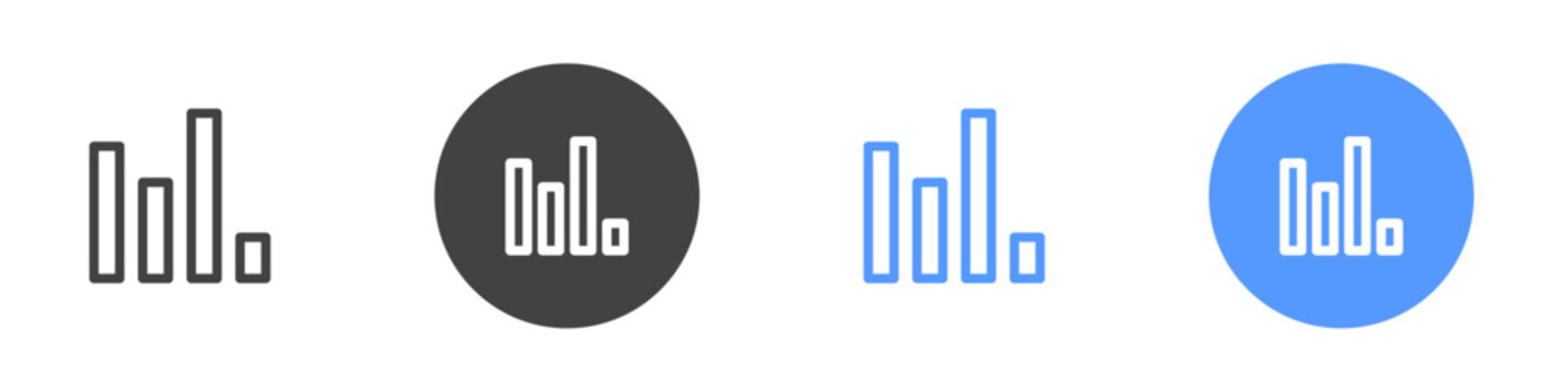 retweet view icon Vector logo set flat