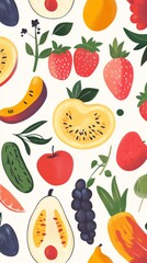 National Nutrition Month Design Background 