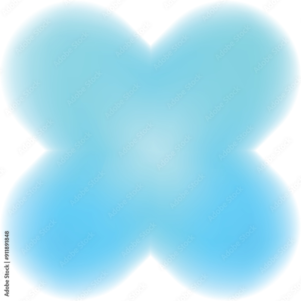 Poster abstract blue gradient background blending together creating smooth transition of color