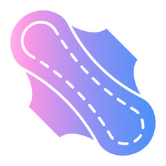 sanitary pad Gradient icon