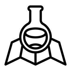 science Line Icon