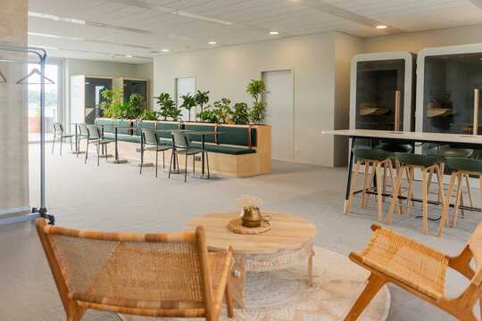 Comfortable Office Lounge Area