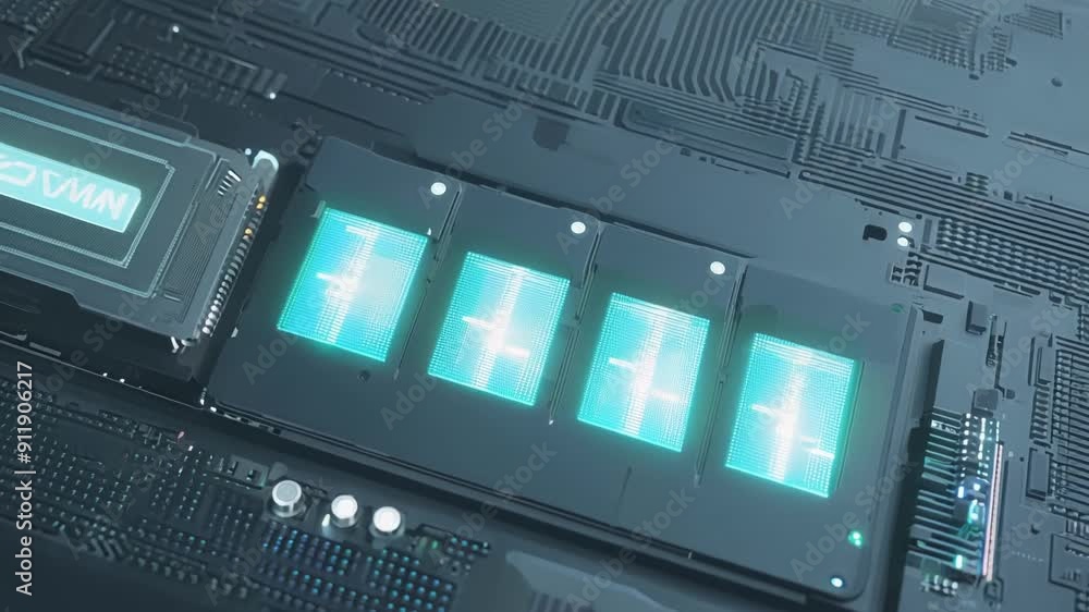 Poster discover the intricate design and functionality of advanced circuit boards used in cutting-edge tech