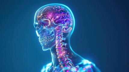 Visualize glowing holographic internal component, top view, hearts digital rhythm, advanced tone, vivid color scheme