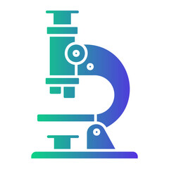microscope Gradient icon