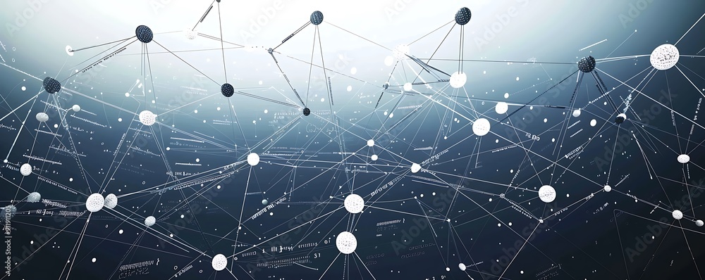 Wall mural data encryption and transmission digital background
