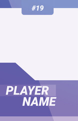 Sleek and modern streaming overlay is designed with a purple color scheme for gamers and streamers
