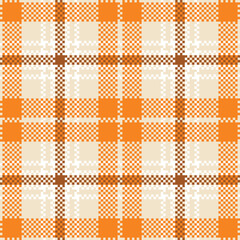 Tartan Seamless Pattern. Classic Plaid Tartan Traditional Scottish Woven Fabric. Lumberjack Shirt Flannel Textile. Pattern Tile Swatch Included.