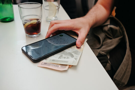 Money on the table