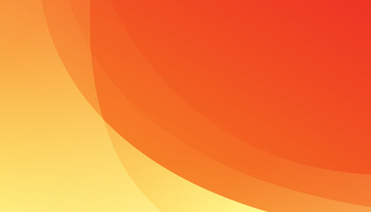 Abstract orange wave background. Fluid shapes composition. Eps10 vector