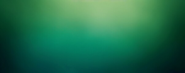 Fototapeta premium Smooth gradient of emerald green fading into jade