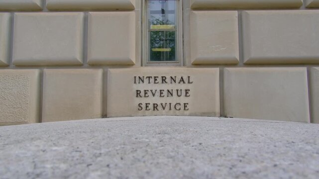 Internal Revenue Service building in Washington, DC.