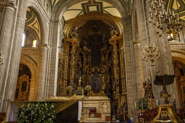 Metropolitan Cathedral of Mexico City.(Photo by Luis Gutierrez / Norte Photo)