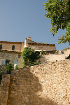 ston house  in a French village in Provence