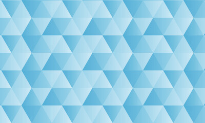 Obraz premium 青の幾何学的な背景