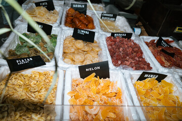 Dried Fruit Market Stall