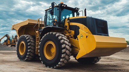 Obraz premium Construction Equipment Collection: Essential Machinery for Building and Infrastructure Projects
