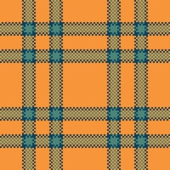 Scottish Tartan Pattern. Abstract Check Plaid Pattern Template for Design Ornament. Seamless Fabric Texture.