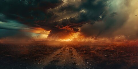 Fototapeta premium Storm Way