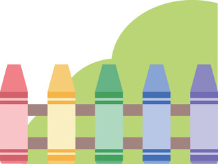 crayons fences