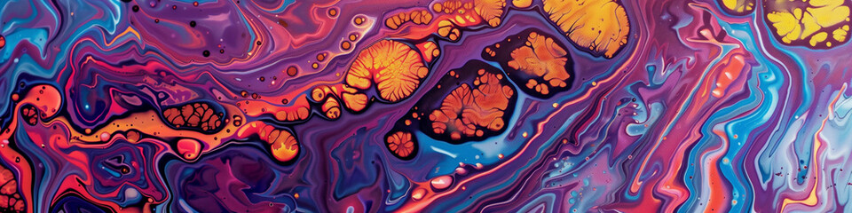 Fototapeta premium colourful water marbling hydro dip texture pattern