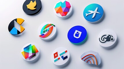 Innovative and Memorable Logos: The Art of Brand Identity and Visual Communication.