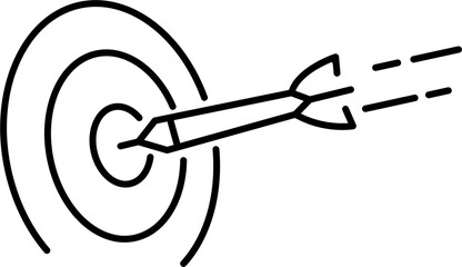 Target sign icon. trendy style illustration on white background