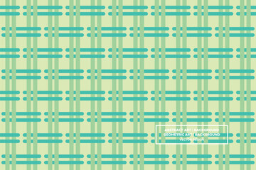Rectangular and Rectangle Shapes and Designs Green and Light Green Colors Geometric Pattern Abstract Pattern Seamless 