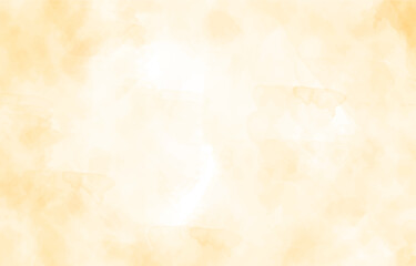 黄色の水彩風背景イラスト