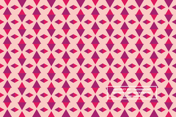 Triangular and Triangle Shapes and Designs Purple and Red Colors Geometric Pattern Abstract Pattern Seamless 