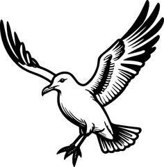 Obraz premium dove cartoon