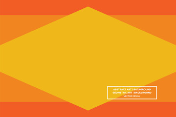 Triangular and Triangle Shapes Orange and Yellow Colors Modern Abstract Background Geometric Background